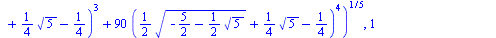 `+`(`*`(`/`(1, 2), `*`(`^`(`+`(`-`(`/`(11, 5)), `*`(`/`(1, 5), `*`(`^`(`+`(`-`(`/`(327, 2)), `-`(`*`(65, `*`(`^`(`+`(`-`(`/`(5, 2)), `-`(`*`(`/`(1, 2), `*`(`^`(5, `/`(1, 2)))))), `/`(1, 2))))), `-`(`*...