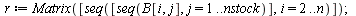 restart; -1; randomize(); -1; with(Statistics); -1; with(plots); -1; with(LinearAlgebra); -1; `:=`(a, .1); -1; `:=`(b, 1); -1; `:=`(n, 100); -1; `:=`(nstock, 12); -1; `:=`(P, 4); -1; for k to nstock d...