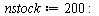 restart; 1; with(combinat); -1; `:=`(nstock, 200); -1; `:=`(P, 3); -1; nops(choose(nstock, P)); 1
