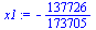 `assign`(x1, -`/`(137726, 173705))