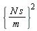 {N*s/m}^2